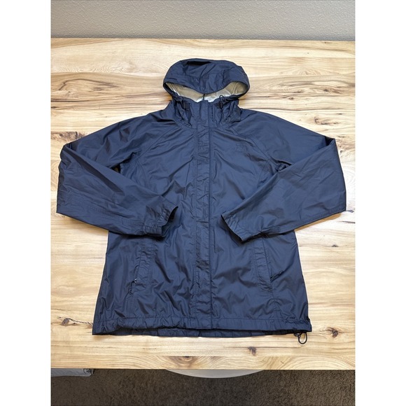 The North Face Jackets & Blazers - The North Face DryVent Jacket Womens Medium Black Hooded Rain Shell Lightweight